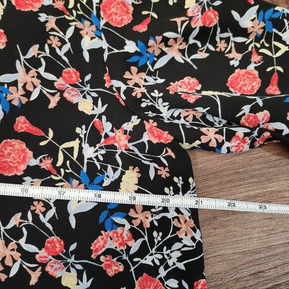 JUST Female Floral Blouse S‎ Cottagecore Office Feminine - Picture 7 of 8